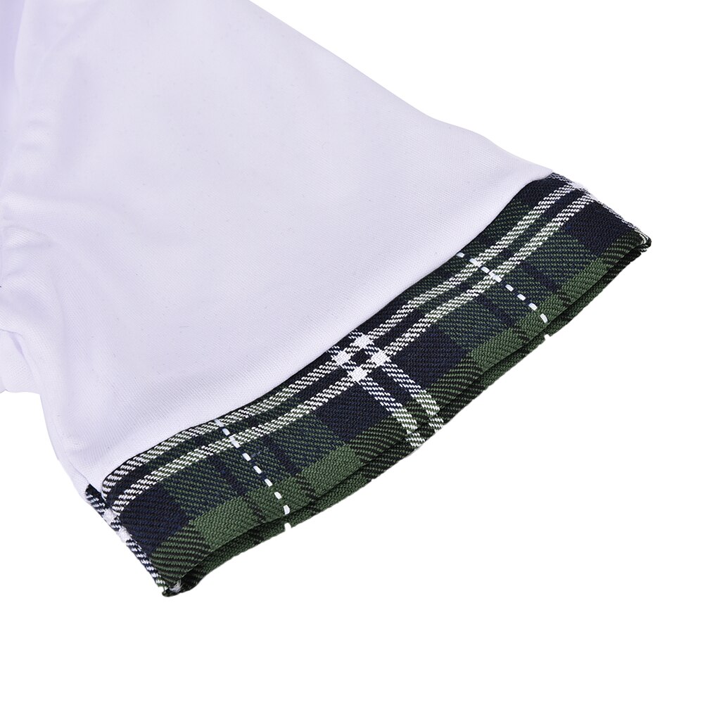 1Set Sexy Studenten Schule Mädchen Einheitliche Rolle Spielen Kostüme Erwachsene Halloween Kleidung Frauen Mädchen Plaid Cosplay Kleidung – Bild 6