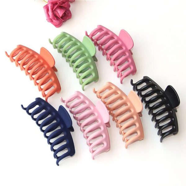1pc/4pc Haar Klaue Große Dusche Haar Clip Haarnadel Zurück Kopf Clip Kopfschmuck Gebrochen Haar Top Clip коготь Волос