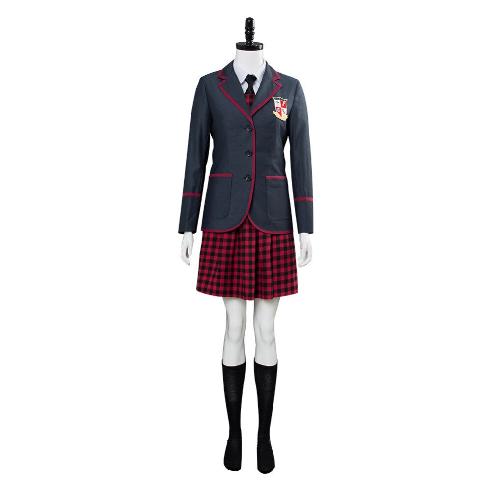 2019 TV Die Dach Akademie Cosplay Kostüm Schuluniform Kleid Erwachsene Frauen Mädchen Halloween Karneval Cosplay Kostüme – Bild 2