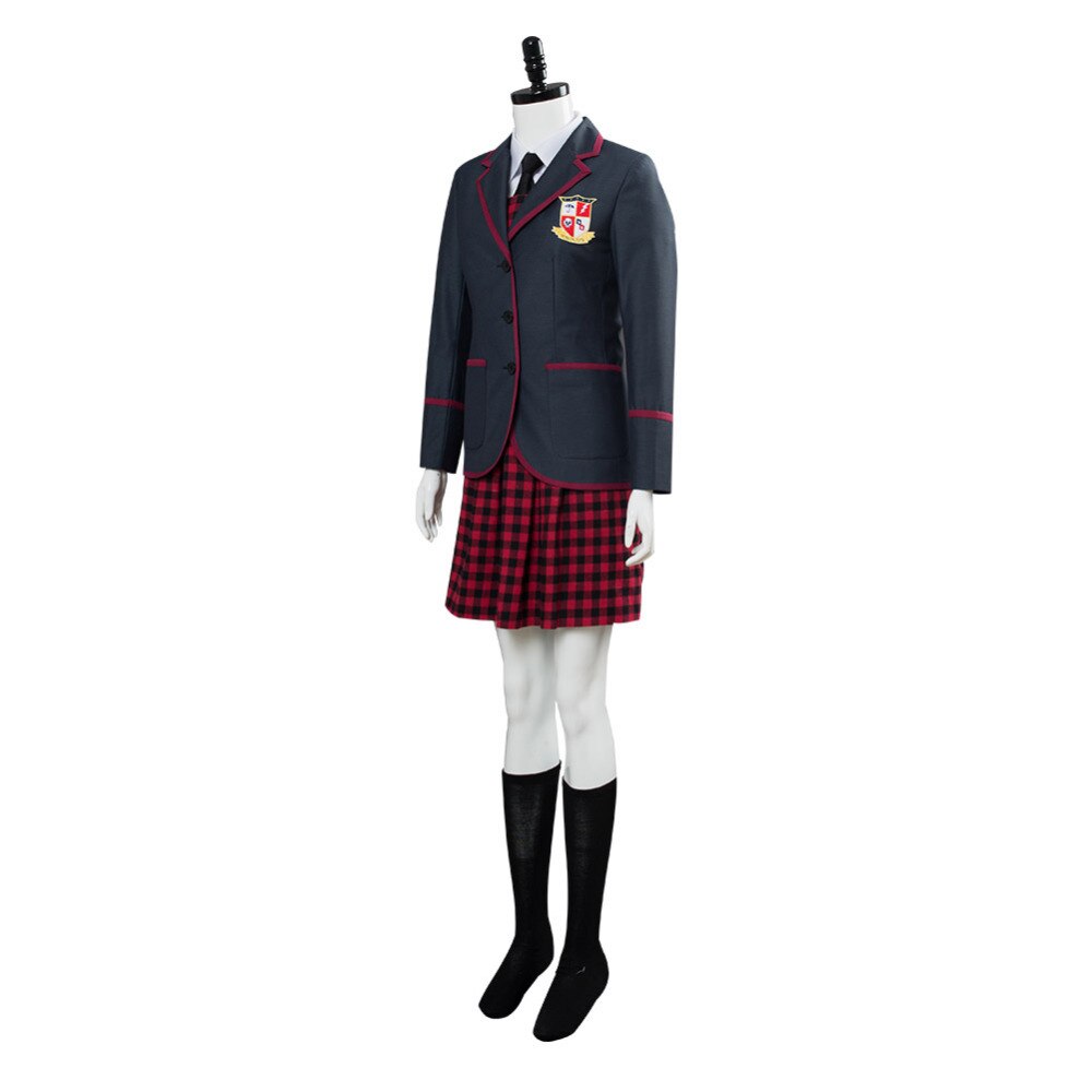 2019 TV Die Dach Akademie Cosplay Kostüm Schuluniform Kleid Erwachsene Frauen Mädchen Halloween Karneval Cosplay Kostüme – Bild 3