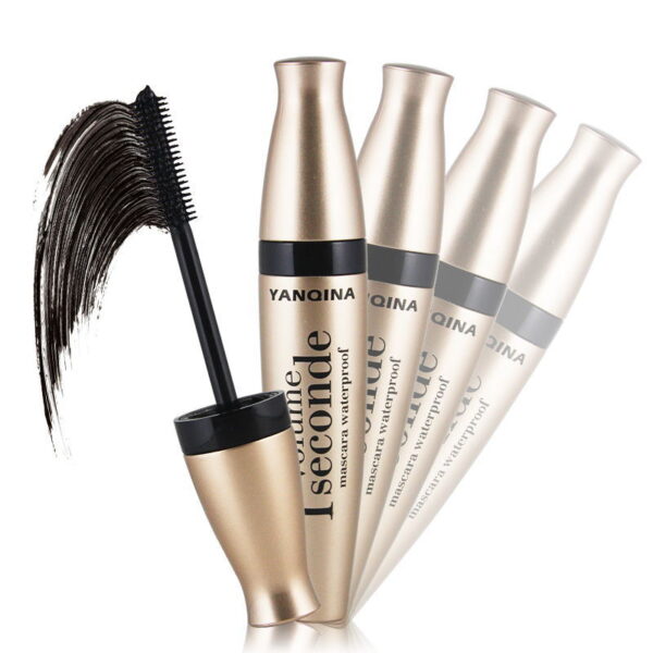 2021 4D Seide Faser Lash Mascara Wasserdicht Rimel 3d Mascara Für Wimpern Verlängerung Schwarz Dicken Verlängerung Auge Wimpern Kosmetik