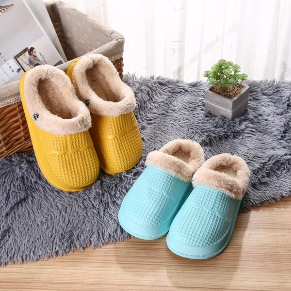 2021 Winter Frauen damen Erwachsene Maultiere Wasserdichte Clogs Cro csp Sandalen Hausschuhe Indoor Schuhe Für Dame EUR37 38 39 40 41 42 43 44