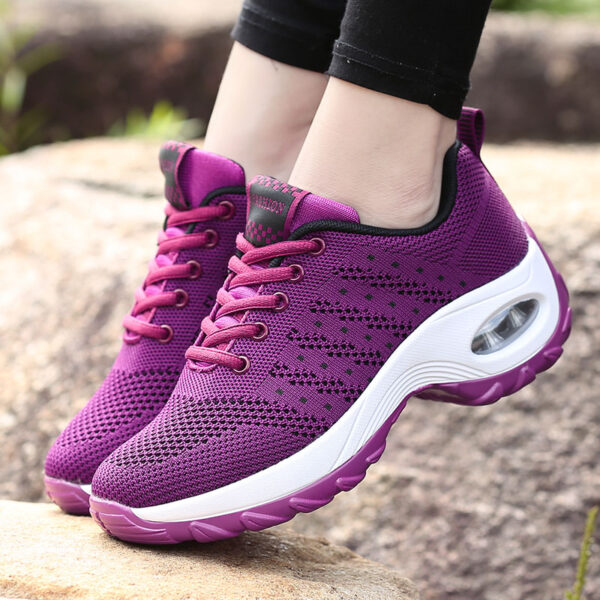 2021New Licht Komfortable frauen Vulkanisieren Schuhe 44 Casual Atmungsaktive frauen Sport Schuhe 43 Wandern Nicht-slip Turnschuhe frauen