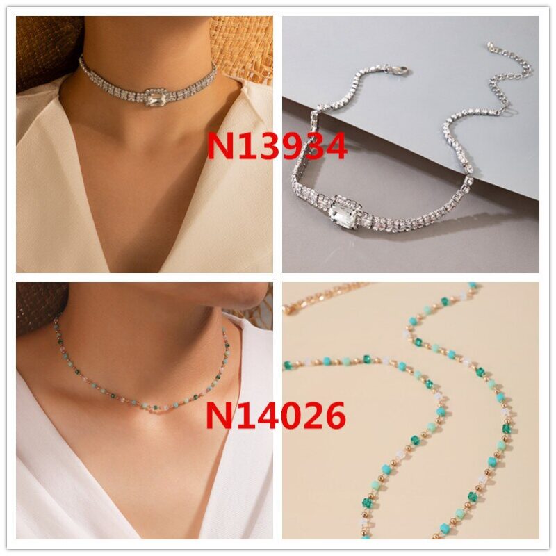 38 modelle Lange Kette Halskette Mujer Anhänger für Frauen Multi-Schicht Rechteck Charme Schmuck Collier Femme Choker – Bild 3