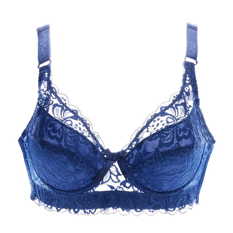 40 90 46 unterwäsche plus große größe bügel top bh bralette spitze Sexy frauen bh deutet tiefem V büstenhalter B C D tasse spitze bh – Bild 6