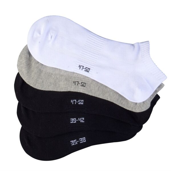 9 Pairs 5-15 Sport Baumwolle Männer Socken Sommer Dünne Atmungsaktive Hohe Qualität Kurze Boots Ankle Boot Frau Socke größe 35-50