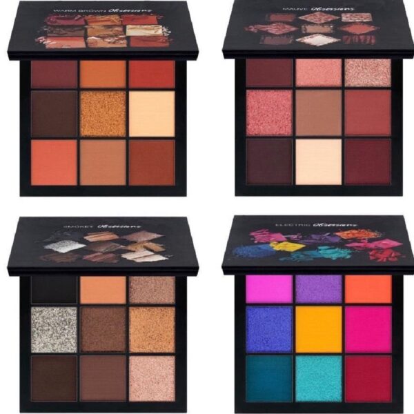 9 farbe palette Lidschatten ins super feuer erde farbe perle licht matte wein rot