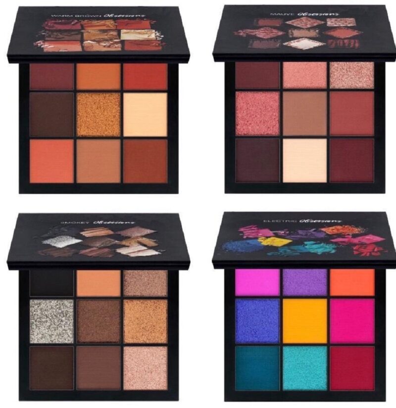 9 farbe palette Lidschatten ins super feuer erde farbe perle licht matte wein rot