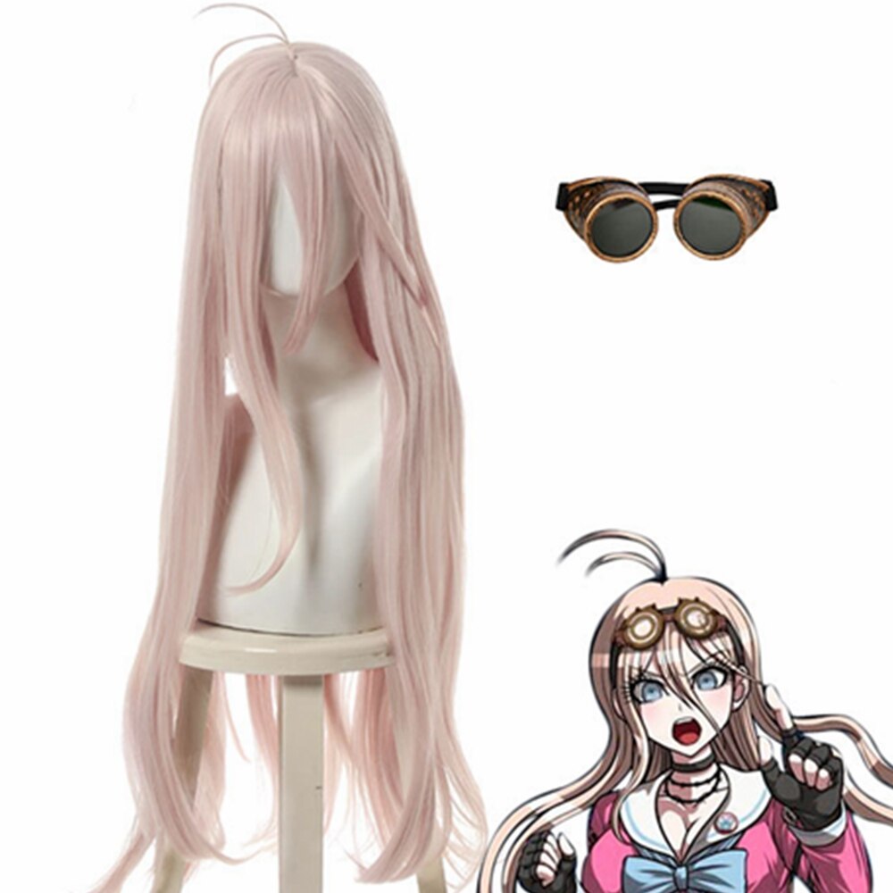 Anime Danganronpa V3 Miu Iruma Cosplay Kostüm Frauen Mädchen Kleid Perücke Sailor Anzug Halloween Karneval Schuluniform Outfit Set – Bild 5