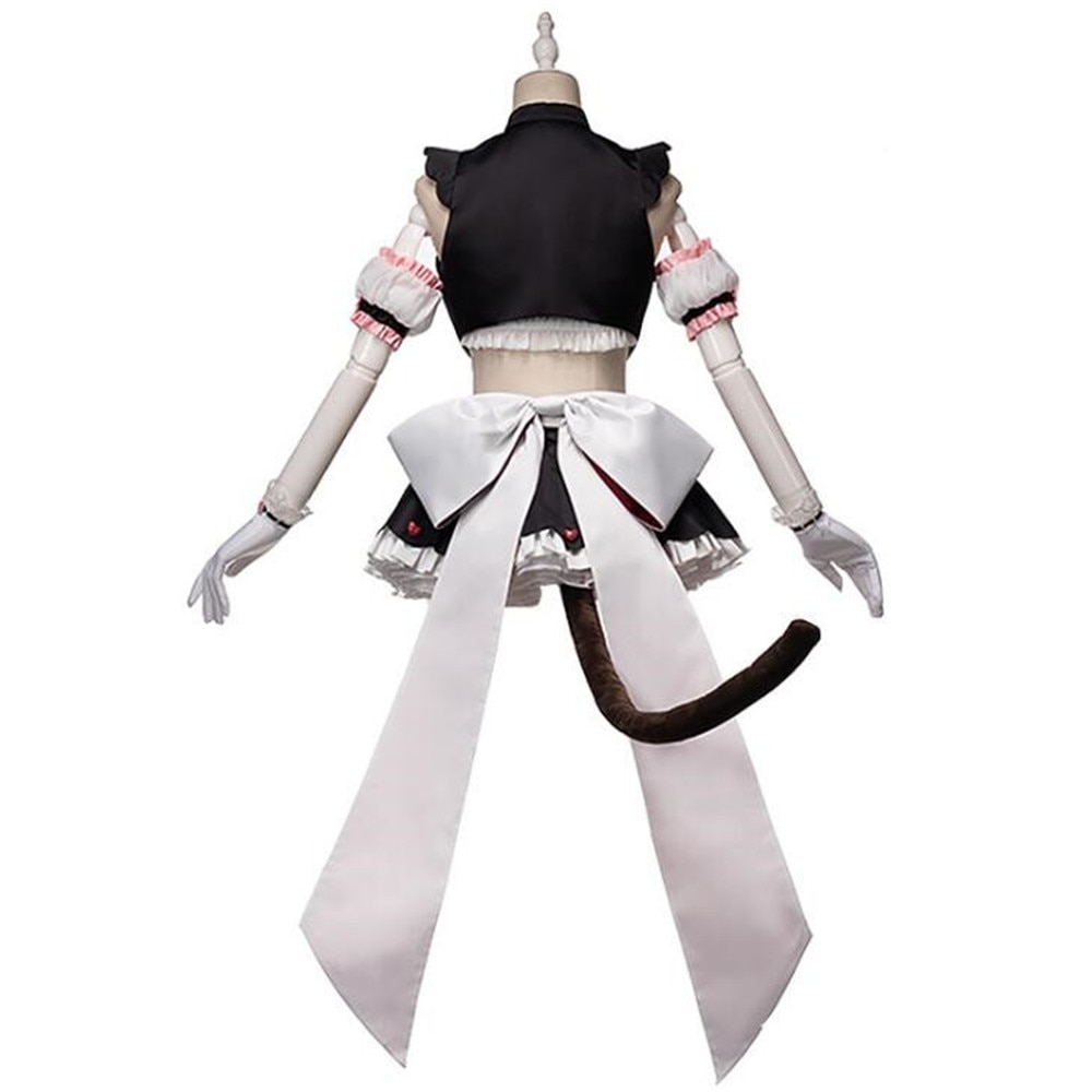 Anime NEKOPARA Chocolat Vanille Cosplay Kostüme Halloween Party Mädchen Schuluniform Vollen Satz – Bild 4