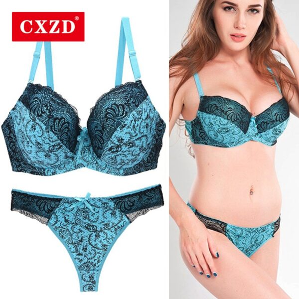 Cxzd Sexy Spitze Push Up Bh Set Dessous Frauen Unterwäsche Setzt