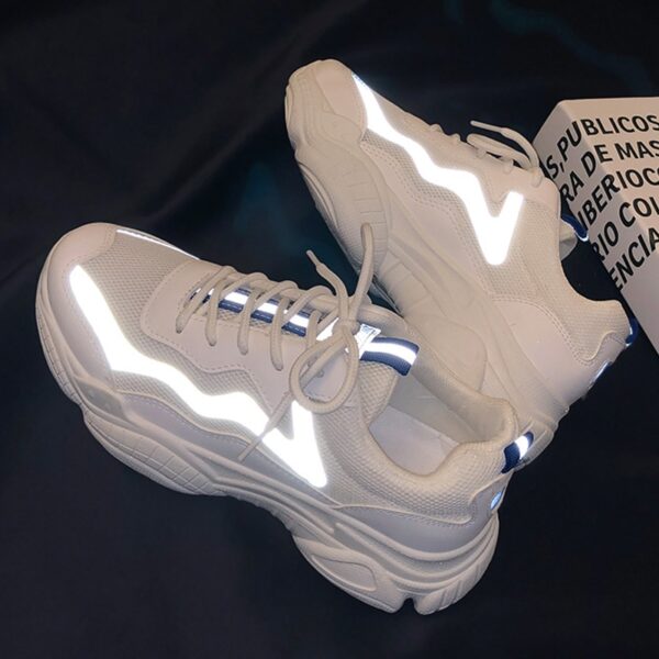 Chunky Turnschuhe Frauen Vulkanisierte Schuhe Frau Plattform Turnschuhe Tenis Feminino Frauen Schuhe Damen Trainer Papa Schuhe Plus Größe 44