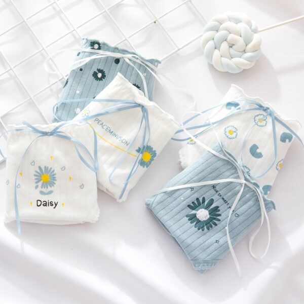 Damen Höschen Nette Band Mädchen Slip Mittlere Taille Tasche Hüfte Atmungsaktive Baumwolle Gabelung Damen Höschen Nette Schriftsätze der Frauen