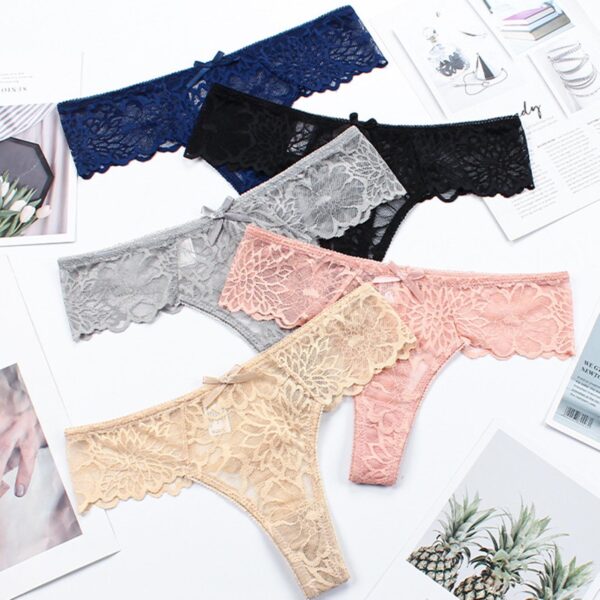 Damen sexy unterwäsche atmungsaktiv ultra-dünne spitze hohl große größe tanga höschen multicolor sexy spitze sehen-durch höschen секс