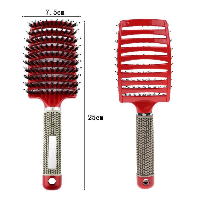 Detangle Haarbürste Frauen Haar Pinsel Massage Kamm Pinsel für Haar Friseur Werkzeuge Lockige Nass kämmen pinsel barber haar kamm – Bild 6