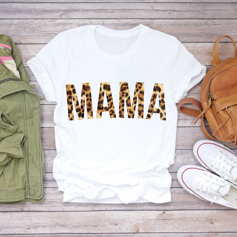 Frauen 2020 Cartoon Super Mom Leben Momlife Sommer Druck Dame T-shirts Top T Shirt Damen Frauen Grafik Weibliche T T-Shirt – Bild 4