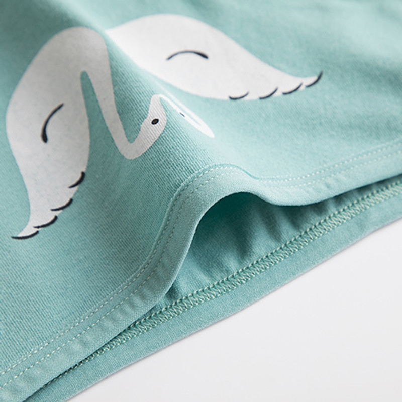 Frauen Höschen Baumwolle Weibliche Atmungsaktive Unterwäsche Mid Taille Schwan Löwenzahn Slip für Damen Mädchen Komfortable Sexy Nette Dessous – Bild 3