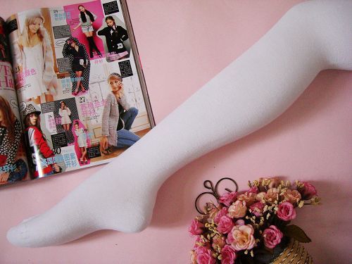 Frauen Lange Strümpfe Schule Kleid JK Uniformen Socken Einfarbig Warme Oberschenkel Hohe Socken Für Mädchen Damen Sport Knie Socken – Bild 6