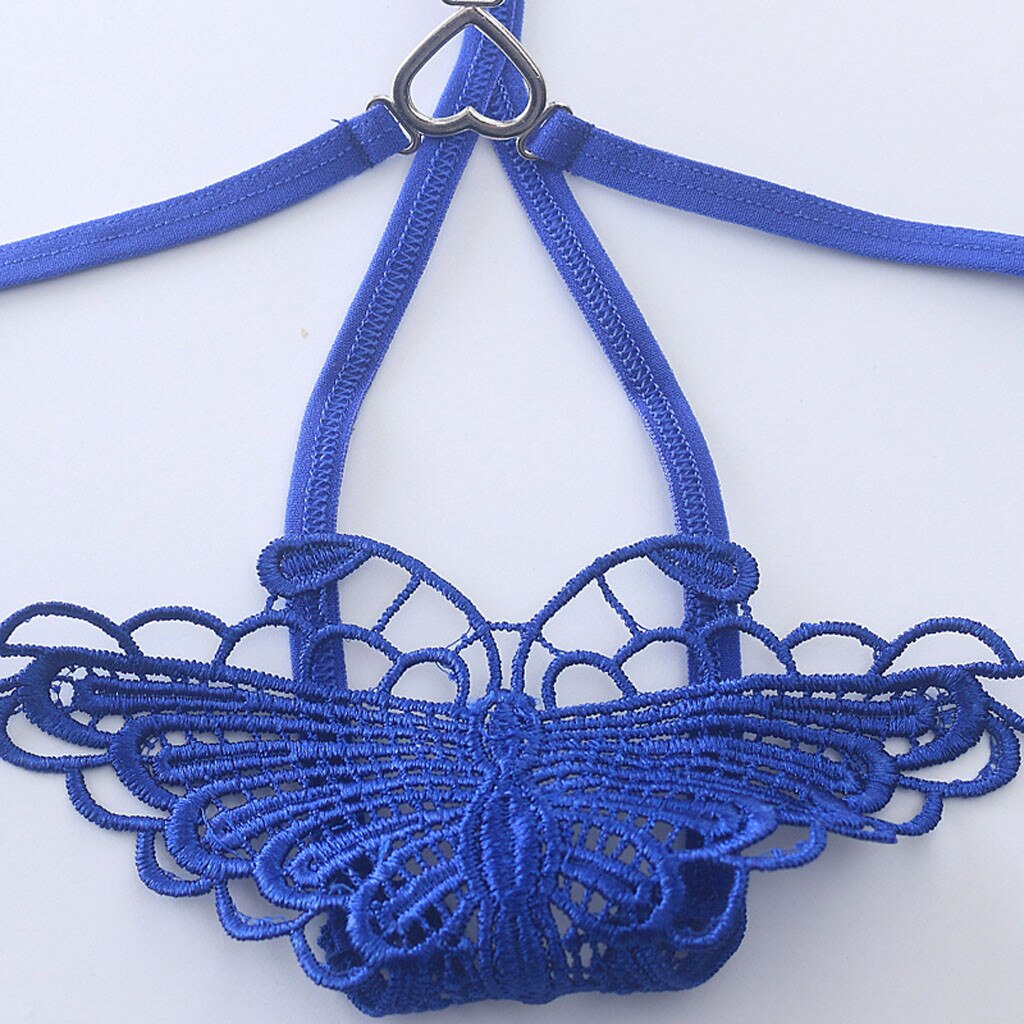 Frauen Sexy Dessous Spitze Sehen Durch Sexy Höschen Schmetterling Thongs Hohl Low-taille Damen Mädchen Unterhose Mode Unterwäsche – Bild 5