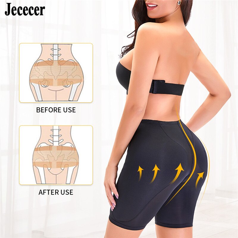 Frauen Sexy Steuer Höschen Butt Heber Plus Hüfte Pad Gefälschte Gesäß Schaum Gepolsterte Unterhose Weibliche Shapewear Sanduhr Körper Shapers – Bild 3