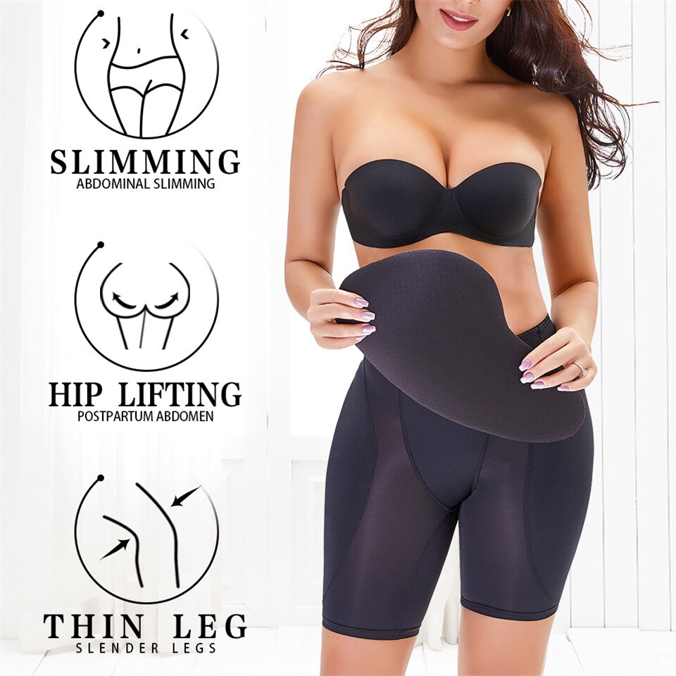 Frauen Sexy Steuer Höschen Butt Heber Plus Hüfte Pad Gefälschte Gesäß Schaum Gepolsterte Unterhose Weibliche Shapewear Sanduhr Körper Shapers – Bild 4