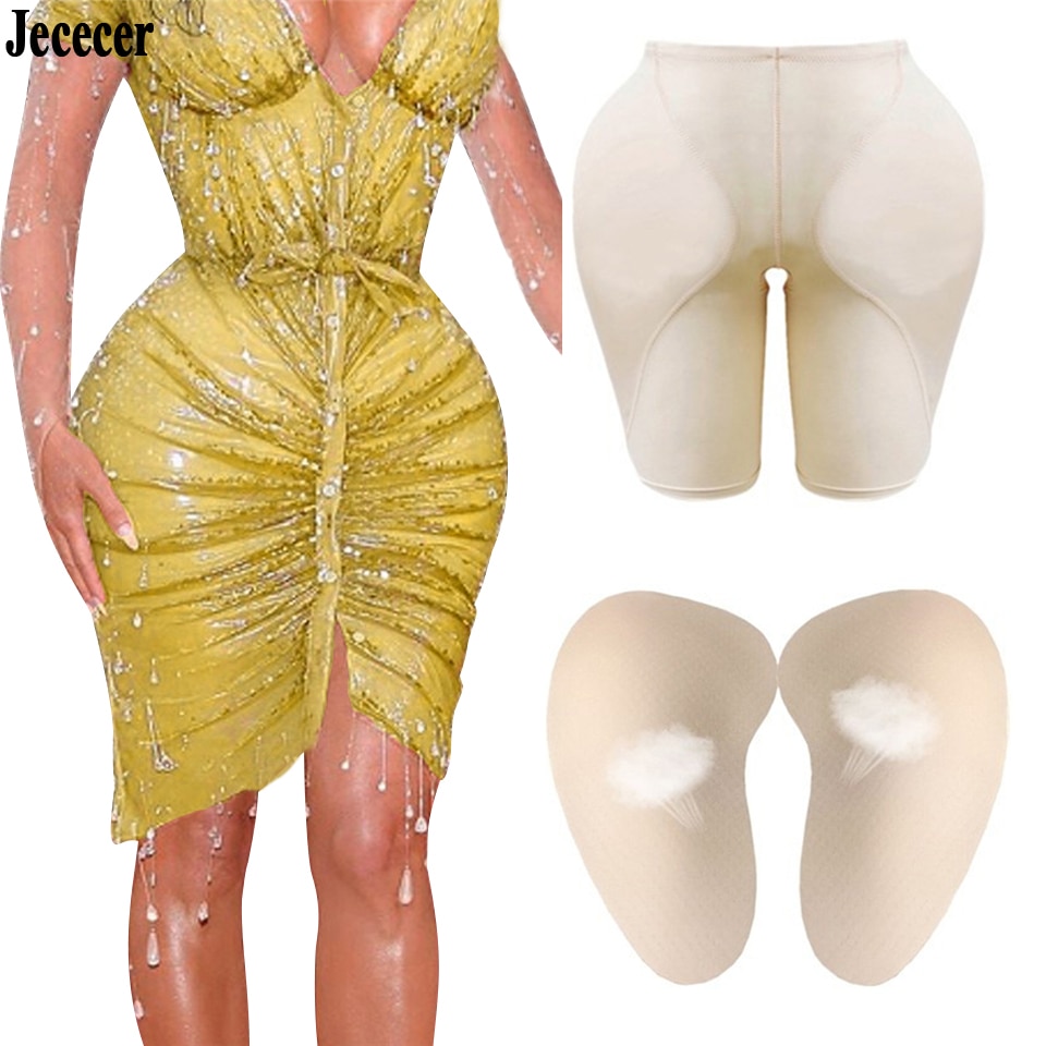 Frauen Sexy Steuer Höschen Butt Heber Plus Hüfte Pad Gefälschte Gesäß Schaum Gepolsterte Unterhose Weibliche Shapewear Sanduhr Körper Shapers