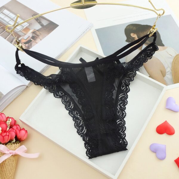 Frauen Spitze Sexy Dessous G-string Thongs Low-taille Stretch Sexy Höschen Damen Mädchen Unterwäsche Atmungsaktive Soft Briefs Mesh heißer