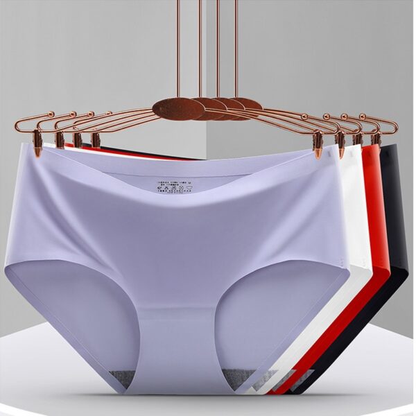 Frauen unterwäsche Eis seide baumwolle antibakterielle slip dessous weibliche casual Mädchen höschen damen unterhose Plus-größe XXL