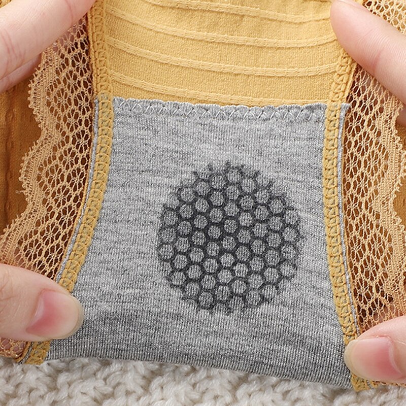 Frauen unterwäsche Knospe seide antibakterielle graphene briefs dessous weibliche atmungs Mädchen höschen damen unterhose – Bild 5