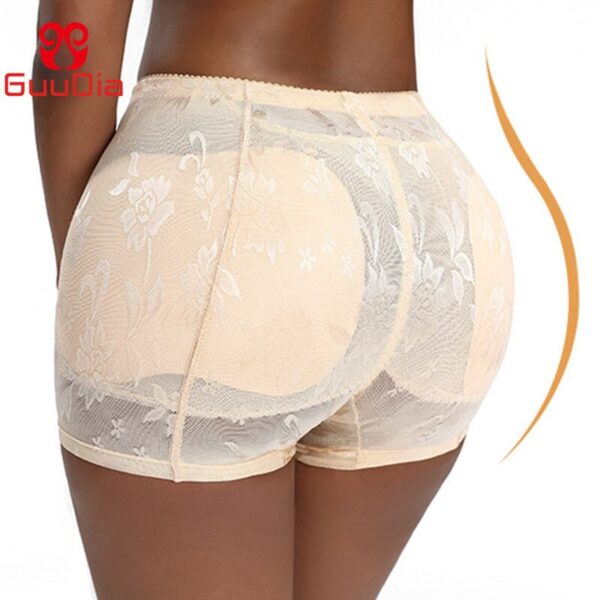 GUUDIA Hüfte Enhancer Butt Heber Frauen Körper Shaper Gepolsterte Höschen Spitze Push Up Body Shaper Bauch Steuer Höschen Shapewear
