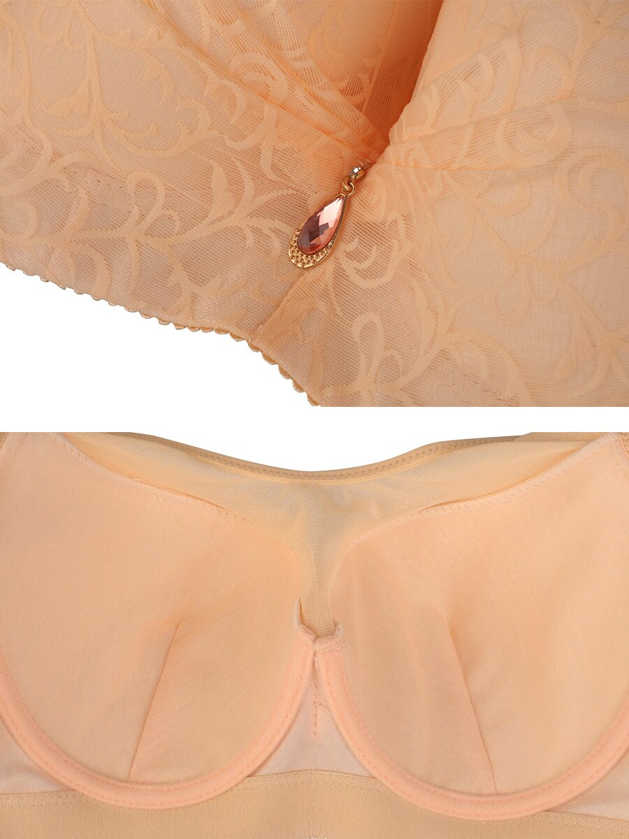 Große Größe Bh bralette Push Up Bhs Für Frauen Unterwäsche Spitze Sexy Weste Bras Big Größe dessous Plus Büstenhalter B C D Bh Nessayoo – Bild 6