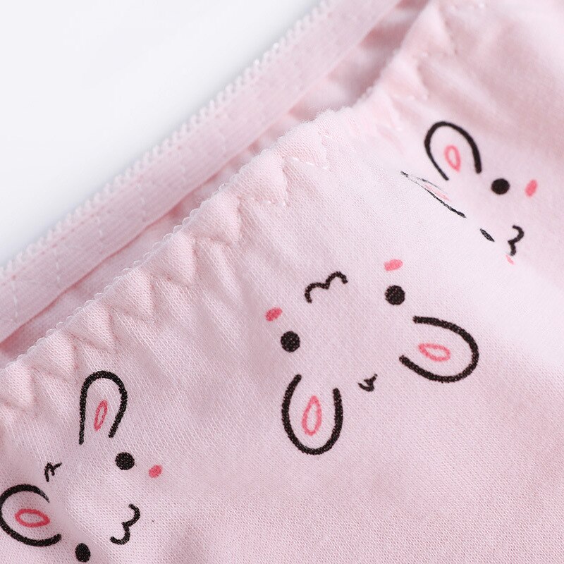 Höschen Frauen Sexy Low Rise Kaninchen Drucken Briefs Casual Atmungsaktive Unterwäsche Damen Nahtlose Höschen Weibliche Baumwolle Unterwäsche – Bild 5