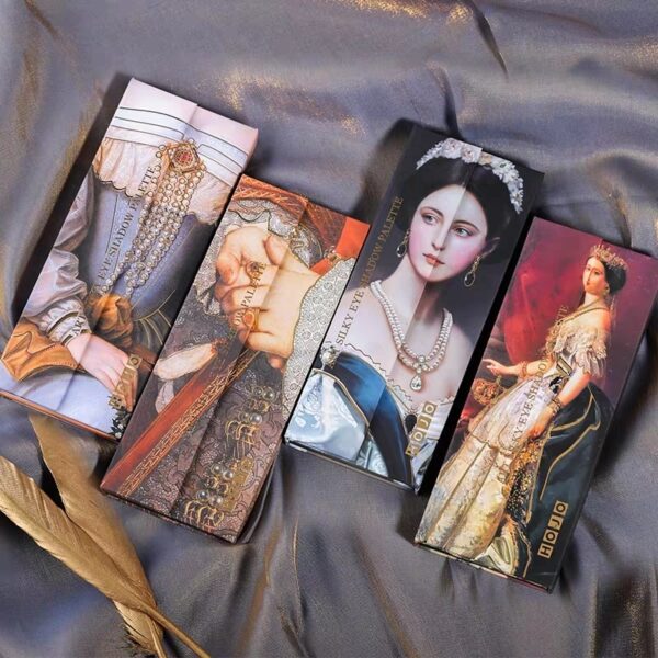 HOJO 12 Farbe Nude shimmer Lidschatten-palette Matte Wasserdicht Leicht zu tragen Glitter Pigment Lidschatten Pulver Schönheit Make-Up