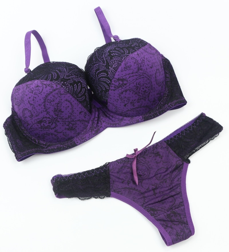 CXZD New lingerie bra ultrathin lace bralette sexy underwear set women's underwear sexy bra set (22)