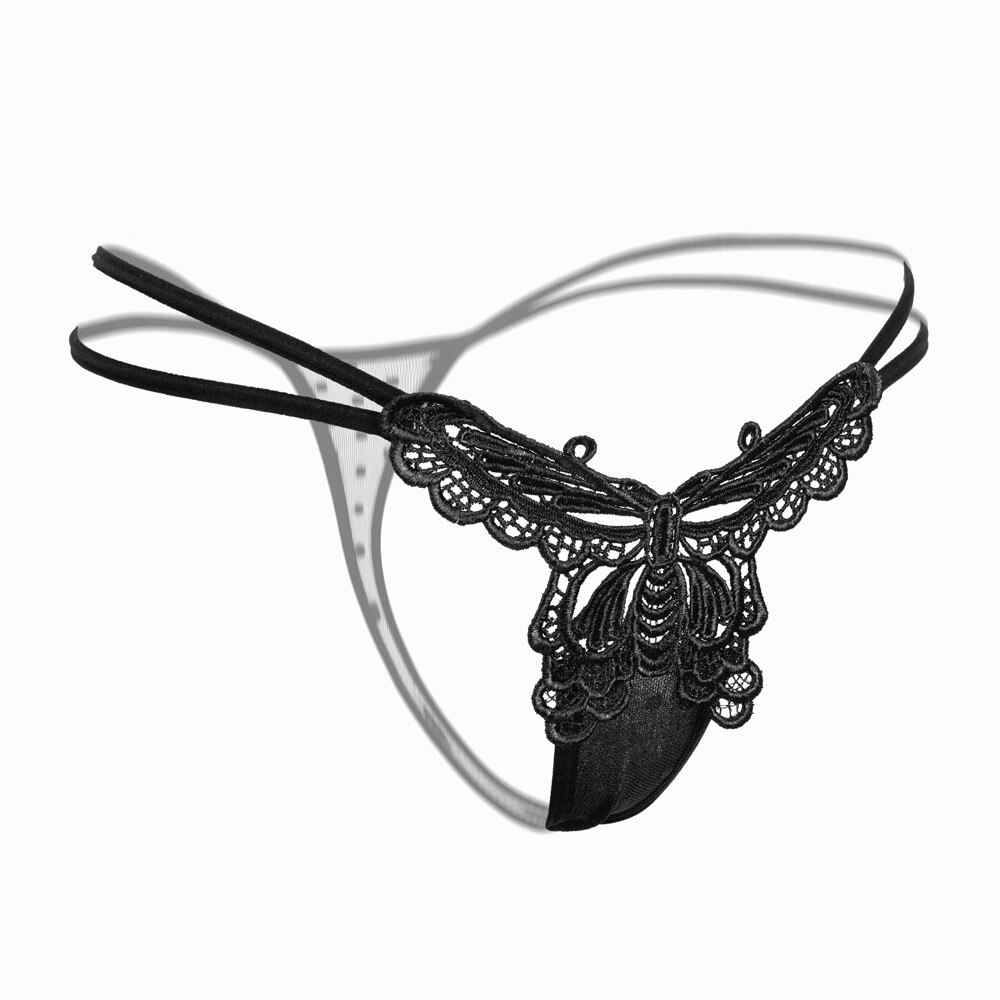 Heißer Erotische Sexy frauen Höschen Aushöhlen Tanga Damen Mädchen Sexy Unterwäsche Stickerei Spitze Slip Porno Dessous Sex Unterhose – Bild 5