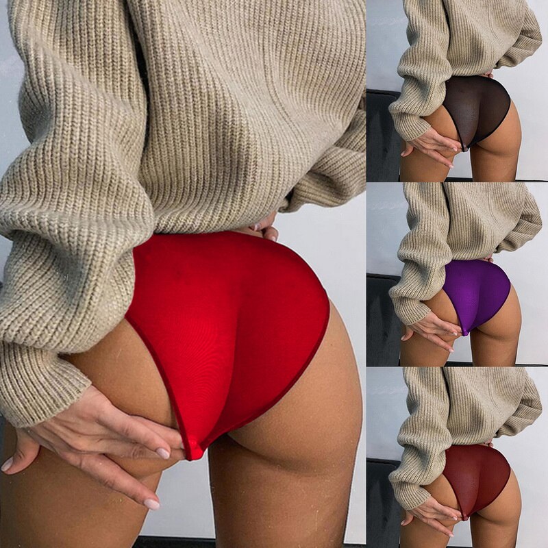 Hohl Spitze Sexy Frauen Höschen Baumwolle Damen Slip Sexy Unterwäsche Komfort Hosen Solide M-3XL Low-aufstieg Weibliche Panty Neue – Bild 5