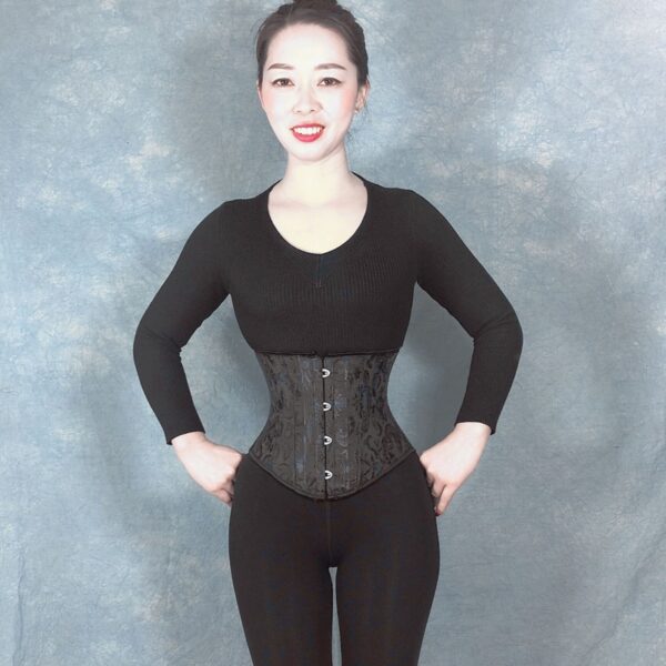 Kurze Korsett body shaper taille trainer körper former korsetts sexy bustiers Abnehmen Gürtel Unterbrust Korsett Modellierung gurt Burlesque