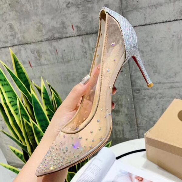 Luxus Roten High Heels Schuhe 2021 Mode Frauen Hochzeit Schuhe für Frauen Braut 8cm 10cm 12cm Dünne heels Spitz Partei Schuhe 44