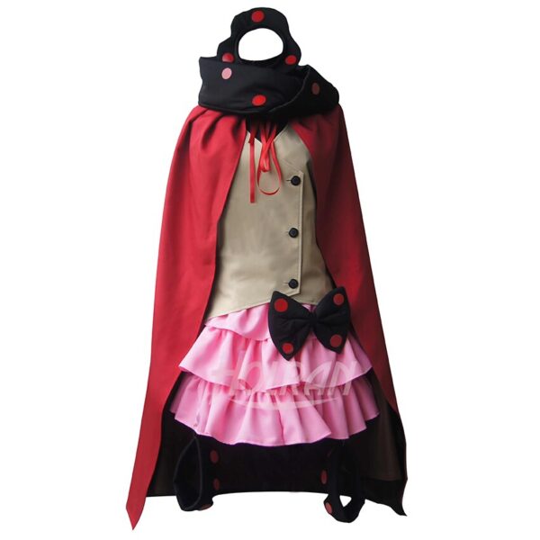 Mädchen cartoon Anime Puella Magi Madoka Magica cosplay kostüm Charlotte hemd weste kleid bogen mantel uniform schule anzug anime zeigen