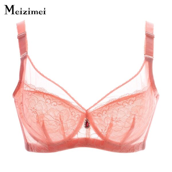 Meizimei Ultra Dünne Spitze Bralette Sexy Top Bh Super Push Up Bhs Für