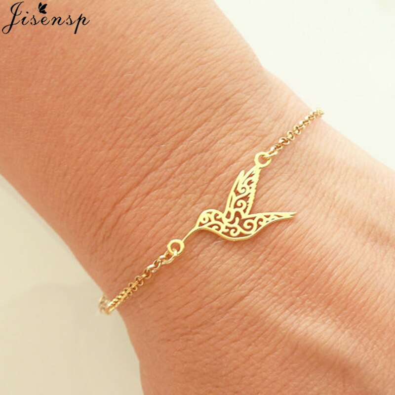 Mode Edelstahl Armbänder für Frauen Einstellbar Kette Charme Armband Einfache Welt Karte Herz Pfote Armreifen Freundschaft Geschenk – Bild 4