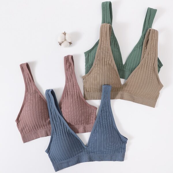 Nahtlose Bhs für Frauen Push-Up Bhs Wireless Weibliche Brasserie EIN B Tasse Unterwäsche Sexy Bh Drei Viertel (3/4 tasse) dessous BH