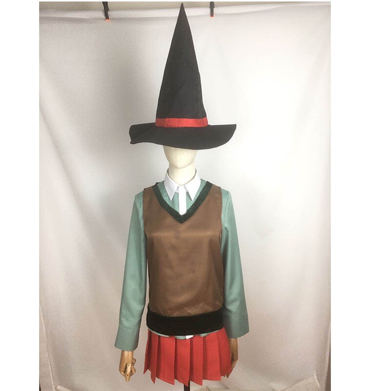 Neue Danganronpa 3 Yumeno Himiko Cosplay Kostüm Schule Mädchen Uniform Frauen Outfit Halloween Rock Anzug Jacke Shirt Weste Hut – Bild 2