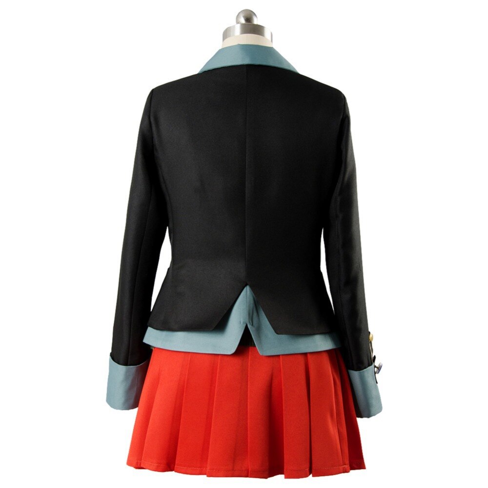 Neue Danganronpa 3 Yumeno Himiko Cosplay Kostüm Schule Mädchen Uniform Frauen Outfit Halloween Rock Anzug Jacke Shirt Weste Hut – Bild 3