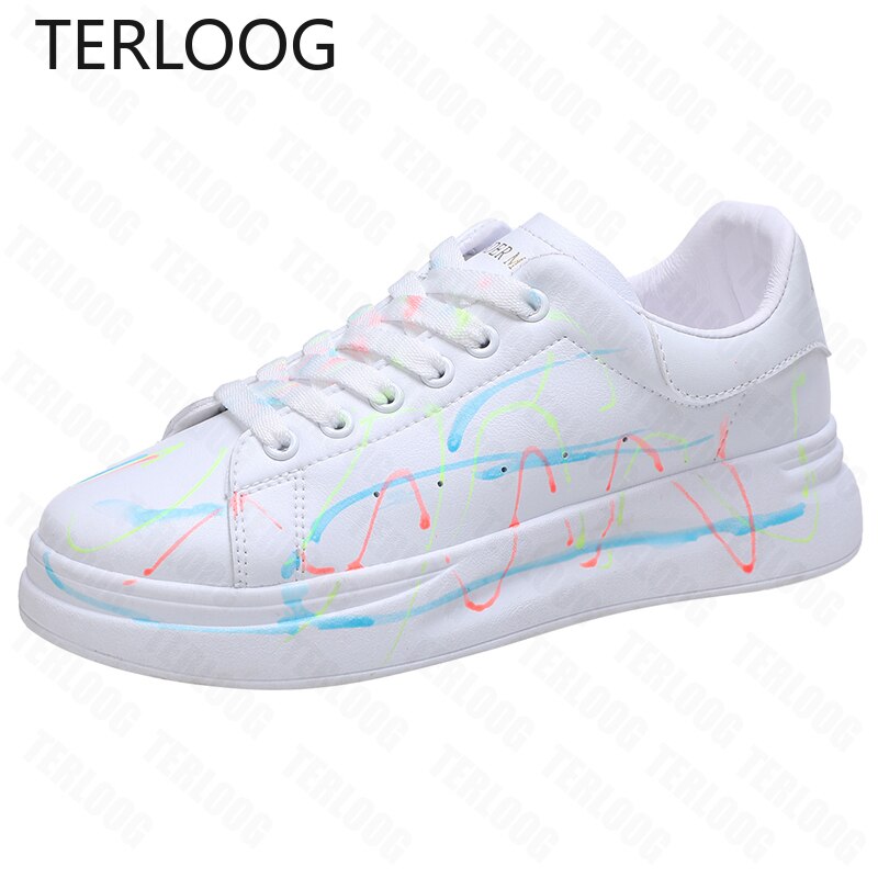 Neue Frauen Schuhe Frau Plattform Schuh Sneaker Liebhaber Schuhe Modische Design Glow In The Dark Schuhe Große Größe 43 44 großhandel – Bild 6