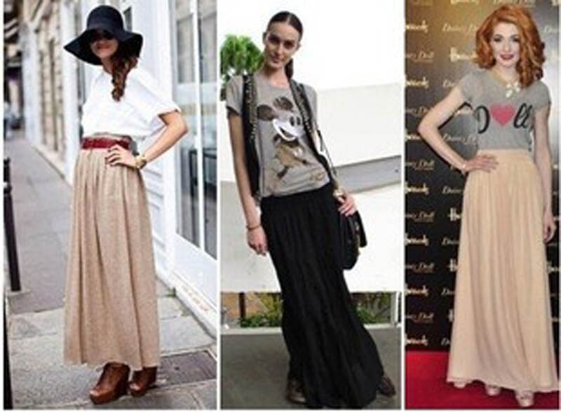 Neue Marke Mode Designer Sexy Stil Rock Frauen Sexy Chiffon Candy Farbe Lange Rock Hohe Qualität Schöne designs Heißer verkauf – Bild 6