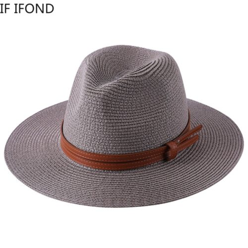 Kaschmir Breiter Krempe Fedora Hüte für Frauen Männer Kleid Hüte Einfarbig