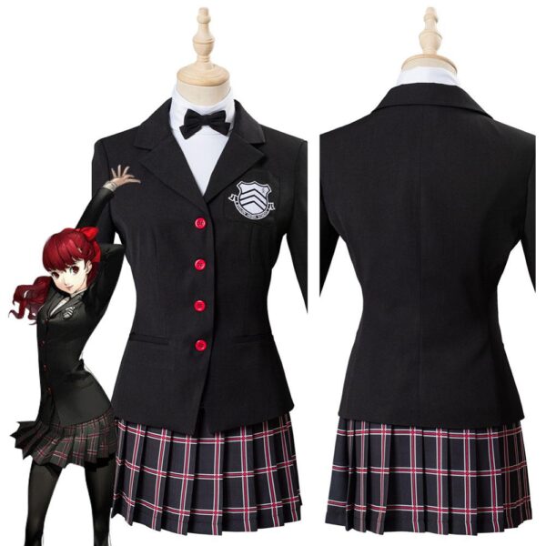 Persona 5 Cosplay Die Königliche Yoshizawa Kasuka Schuluniform Anzug Kostüm Frauen Mädchen Volle Set Unisex Halloween Karneval Kostüme
