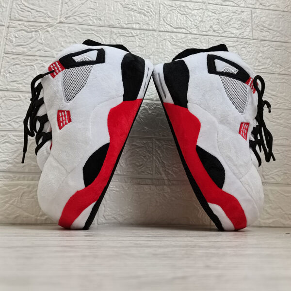 Plüsch sneak plus größe frauen schuhe 44 45 46 rutschen frauen pelz frauen schuhe pelzigen hausschuhe Winter Indoor flauschigen hausschuhe