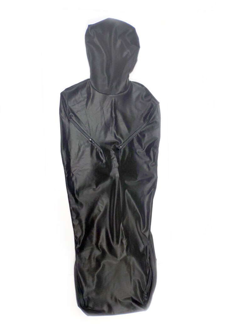 Plus Größe Latex Volle Abdeckung Body Faux Leder Hohe Elastizität Body Overall Homosexuell Kostüm Sexy Dessous Sexy Engen Homosexuell Tragen – Bild 4